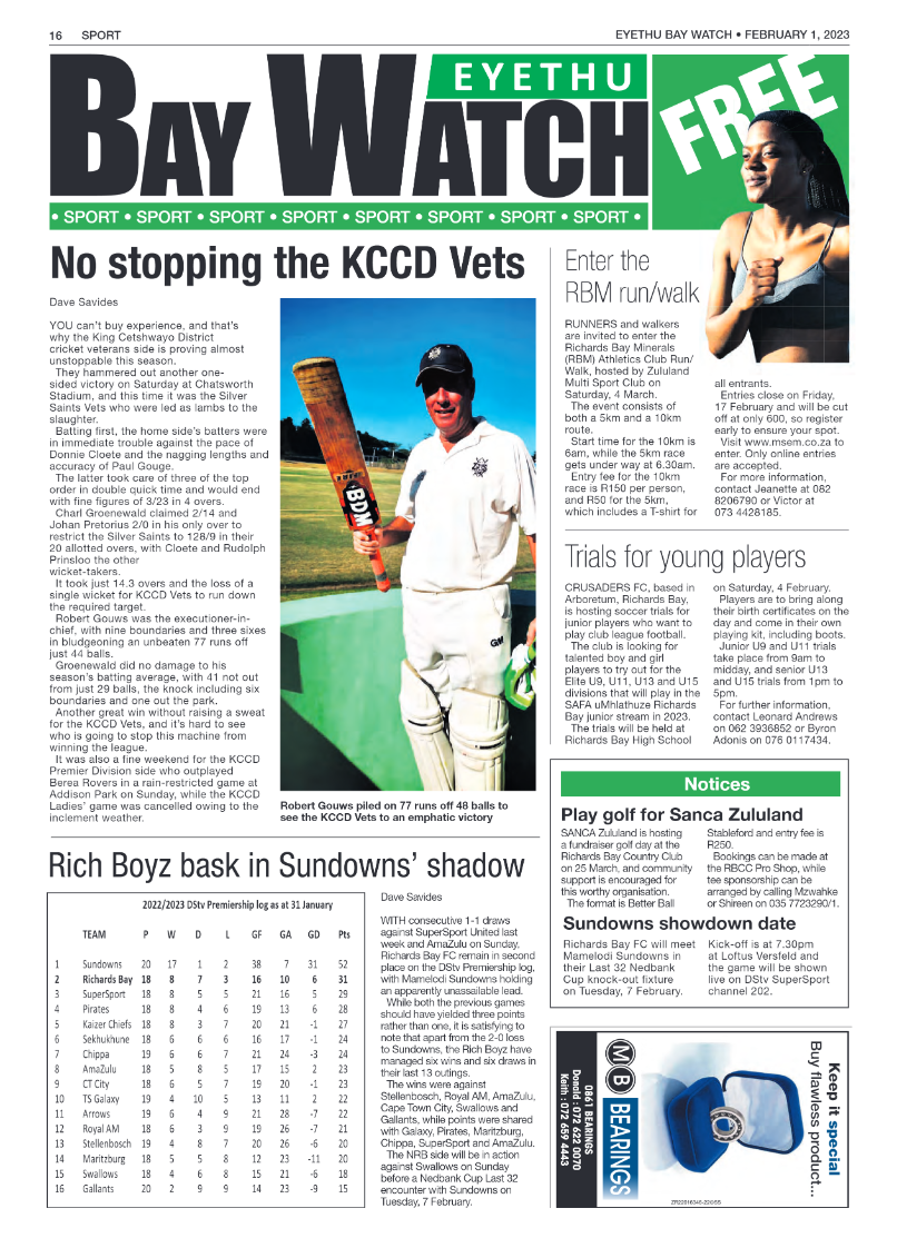 Eyethu Bay Watch page 16