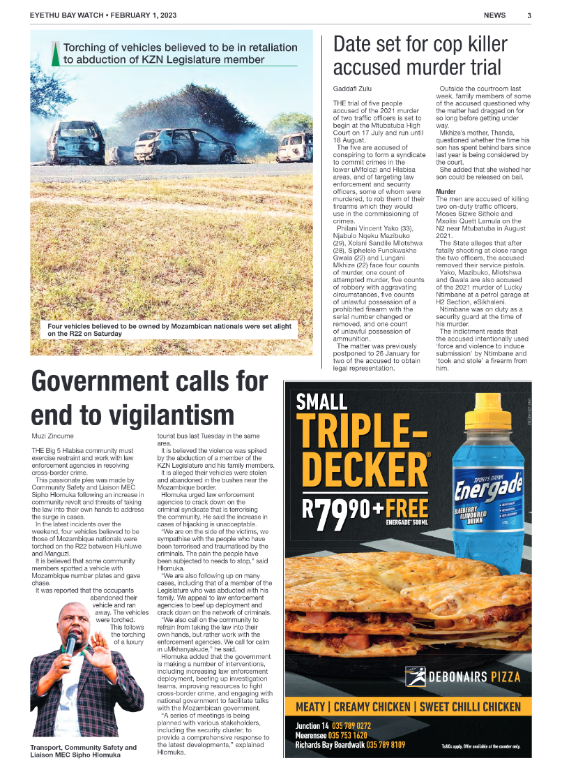 Eyethu Bay Watch page 3