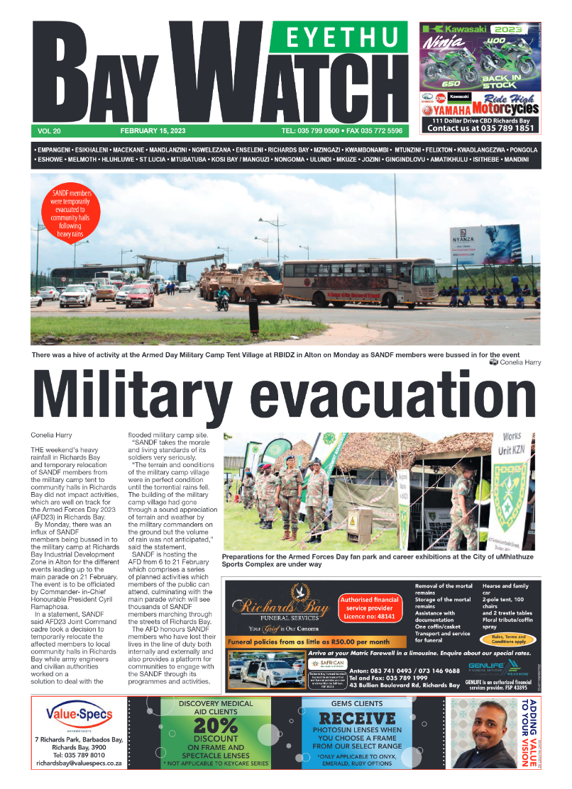 Eyethu Bay Watch page 1