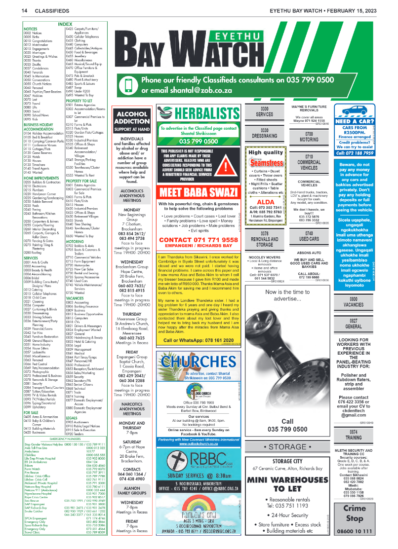 Eyethu Bay Watch page 14