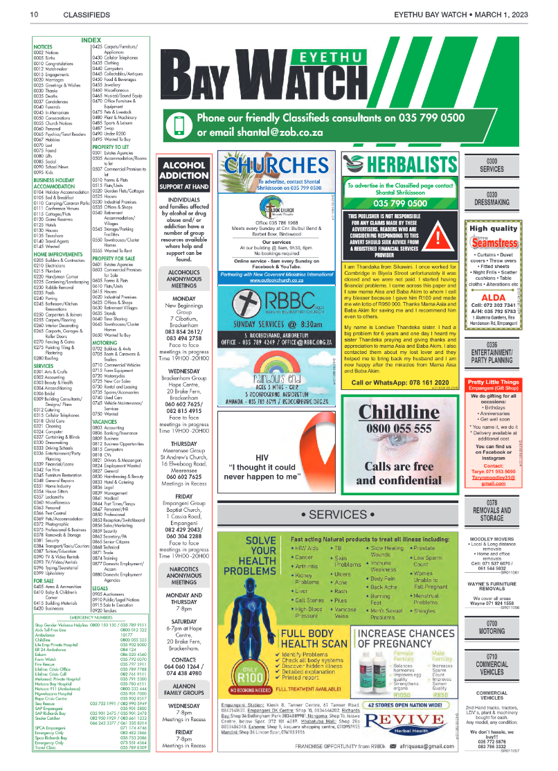 Eyethu Bay Watch page 10