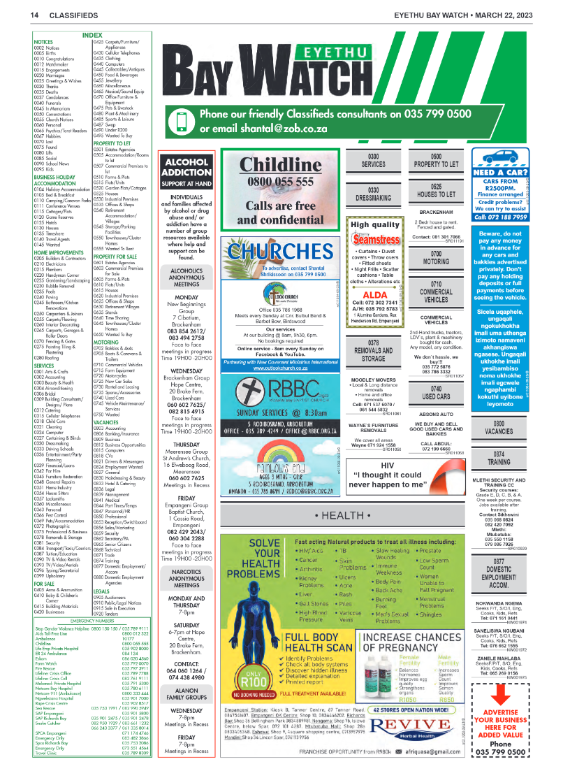 Eyethu Bay Watch page 14