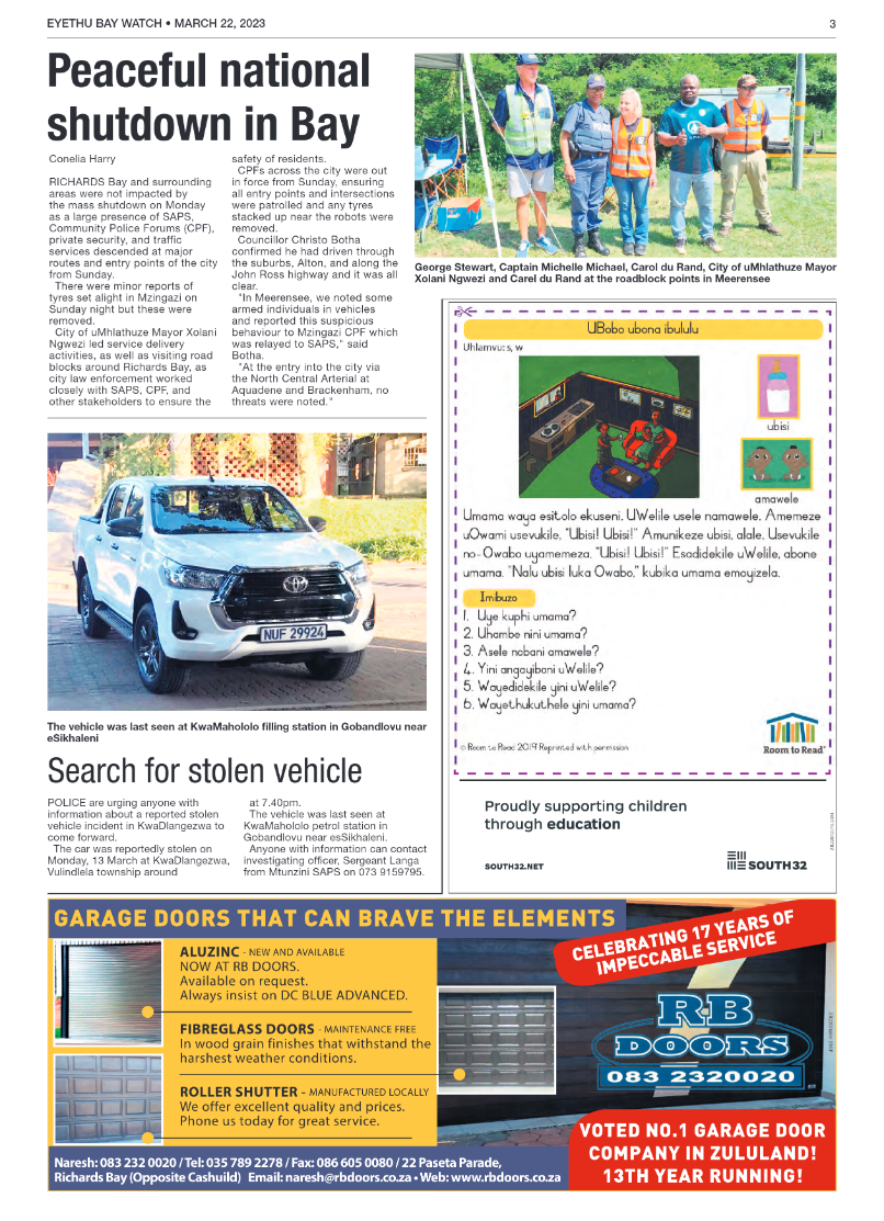 Eyethu Bay Watch page 3