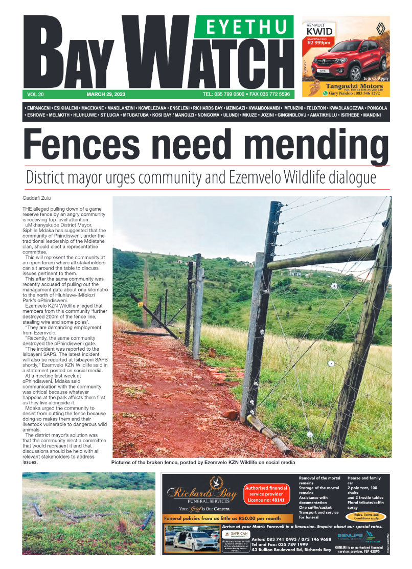 Eyethu Bay Watch page 1