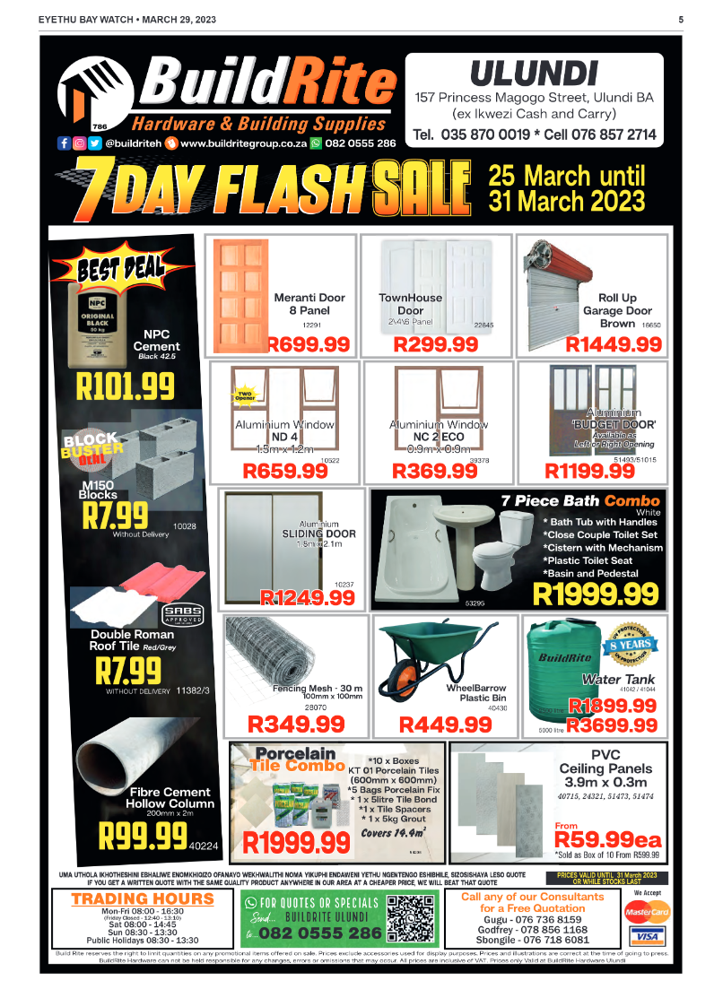 Eyethu Bay Watch page 5