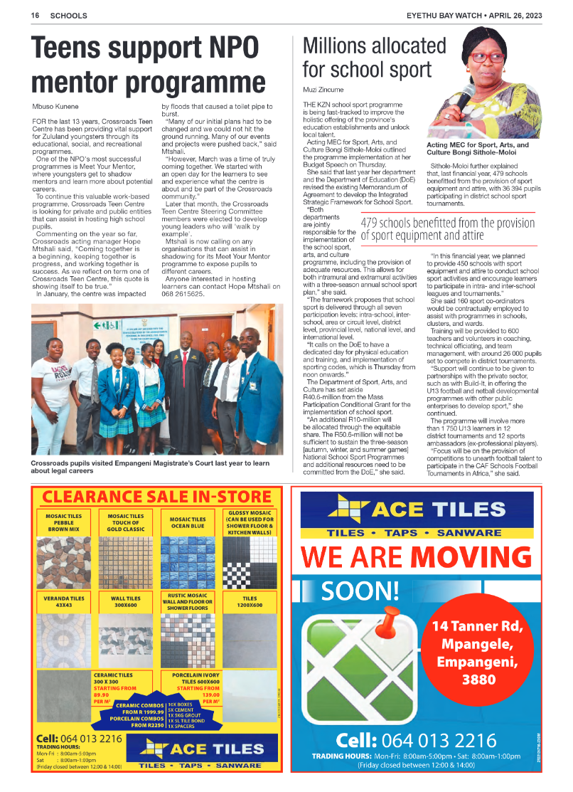 Eyethu Bay Watch page 16