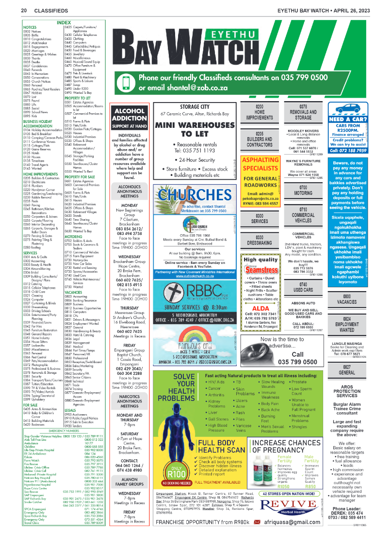 Eyethu Bay Watch page 20