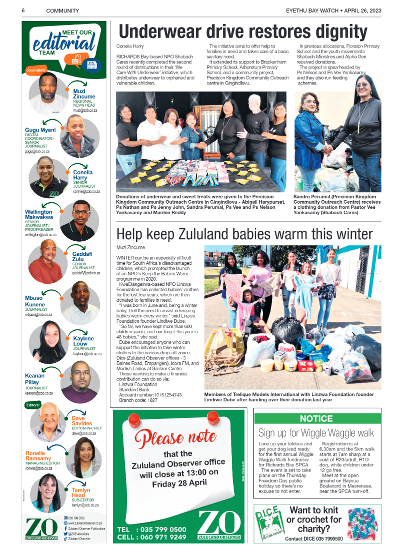 Eyethu Bay Watch page 6