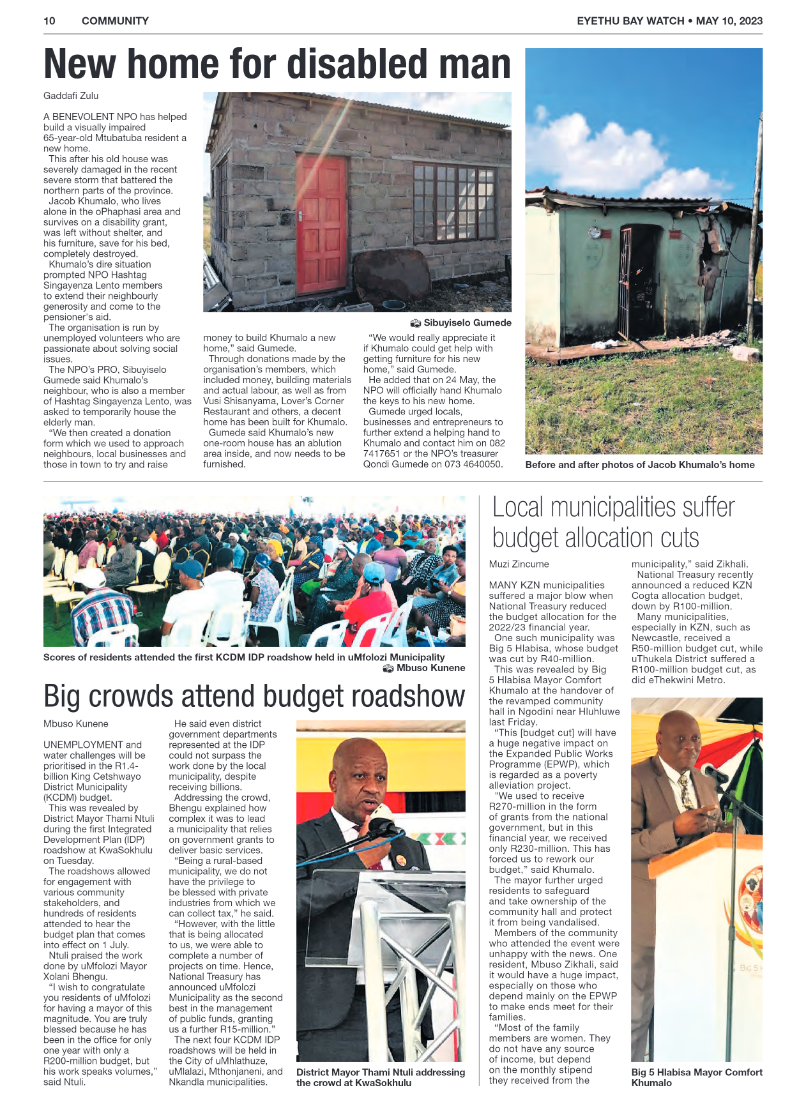 Eyethu Bay Watch page 10