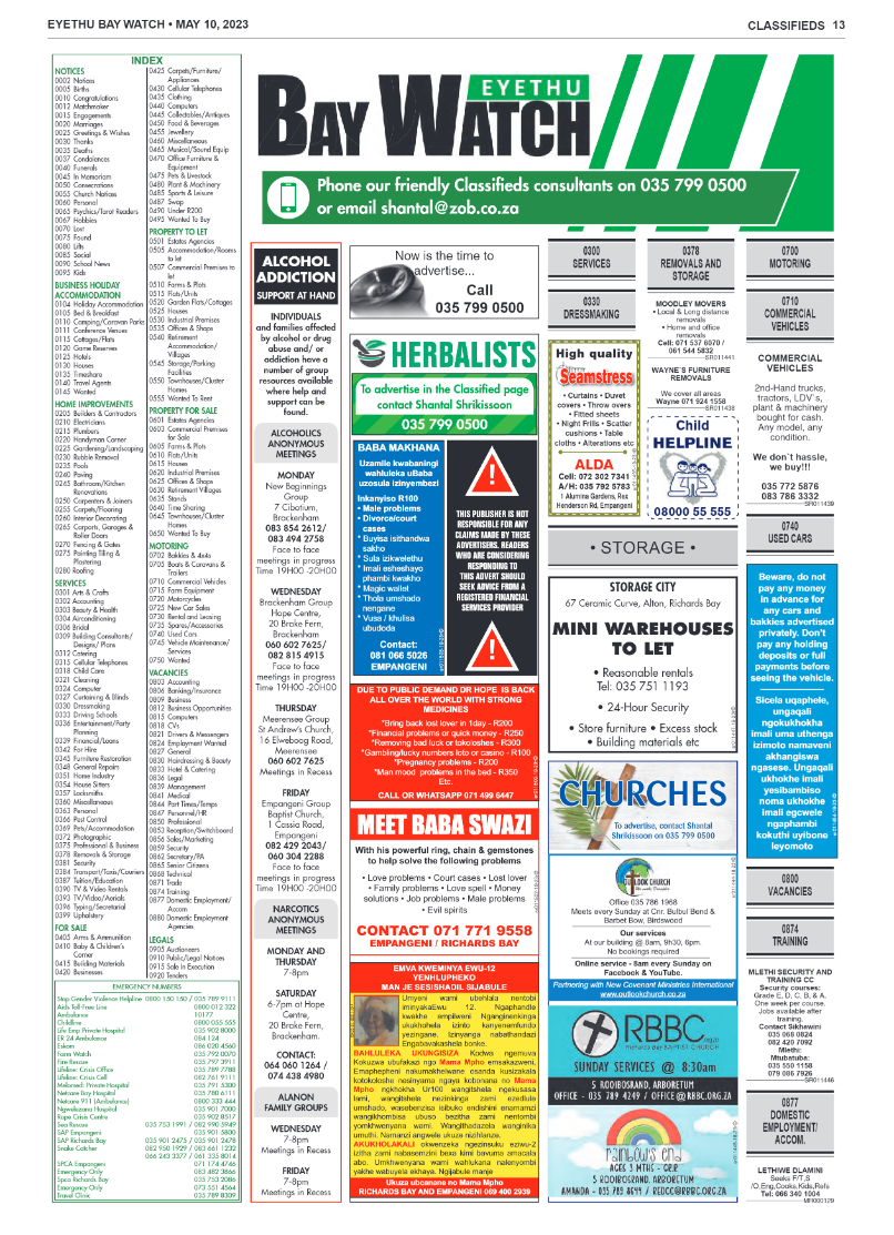 Eyethu Bay Watch page 13