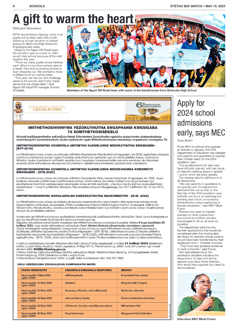 Eyethu Bay Watch page 8