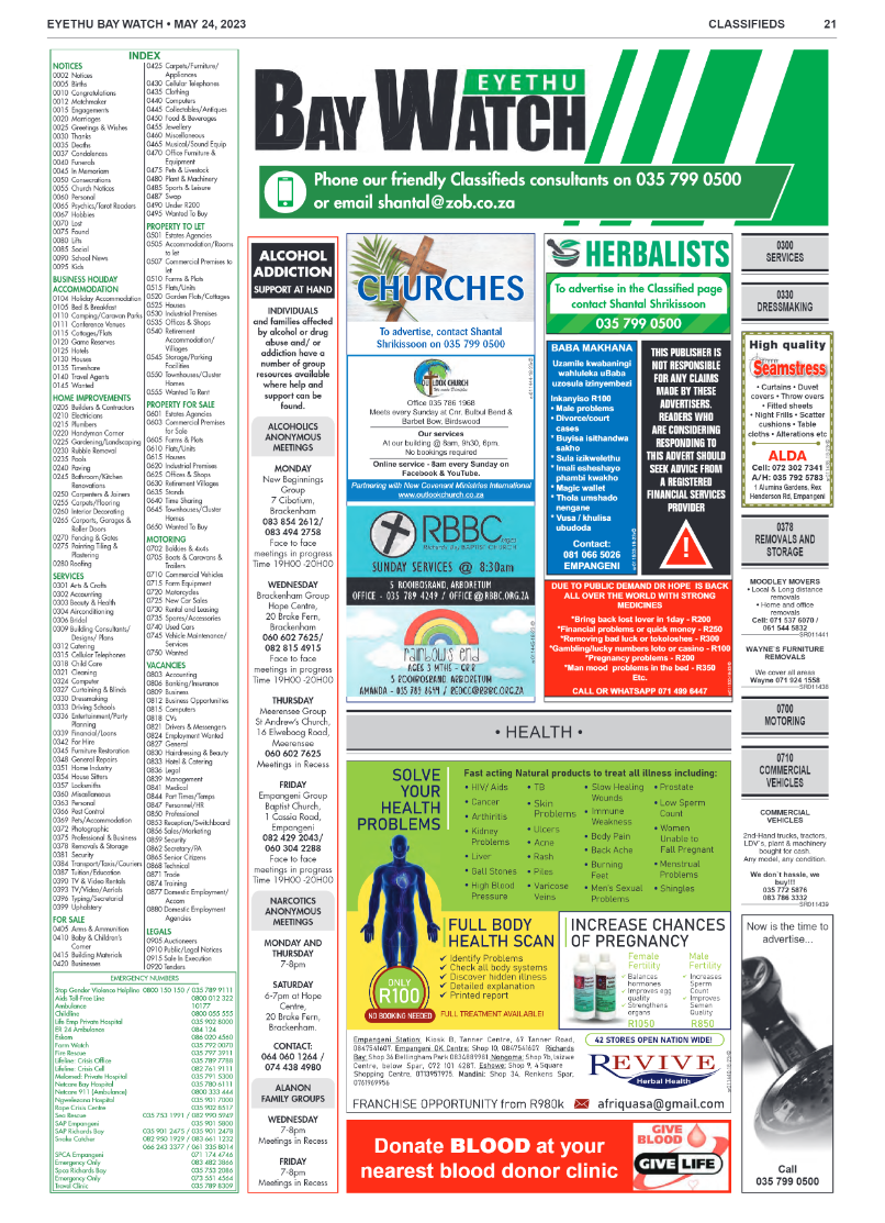 Eyethu Bay Watch page 21