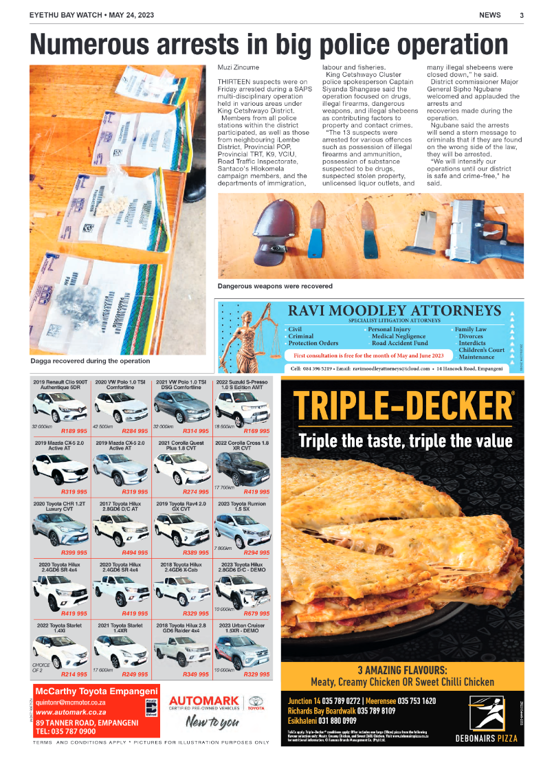 Eyethu Bay Watch page 3