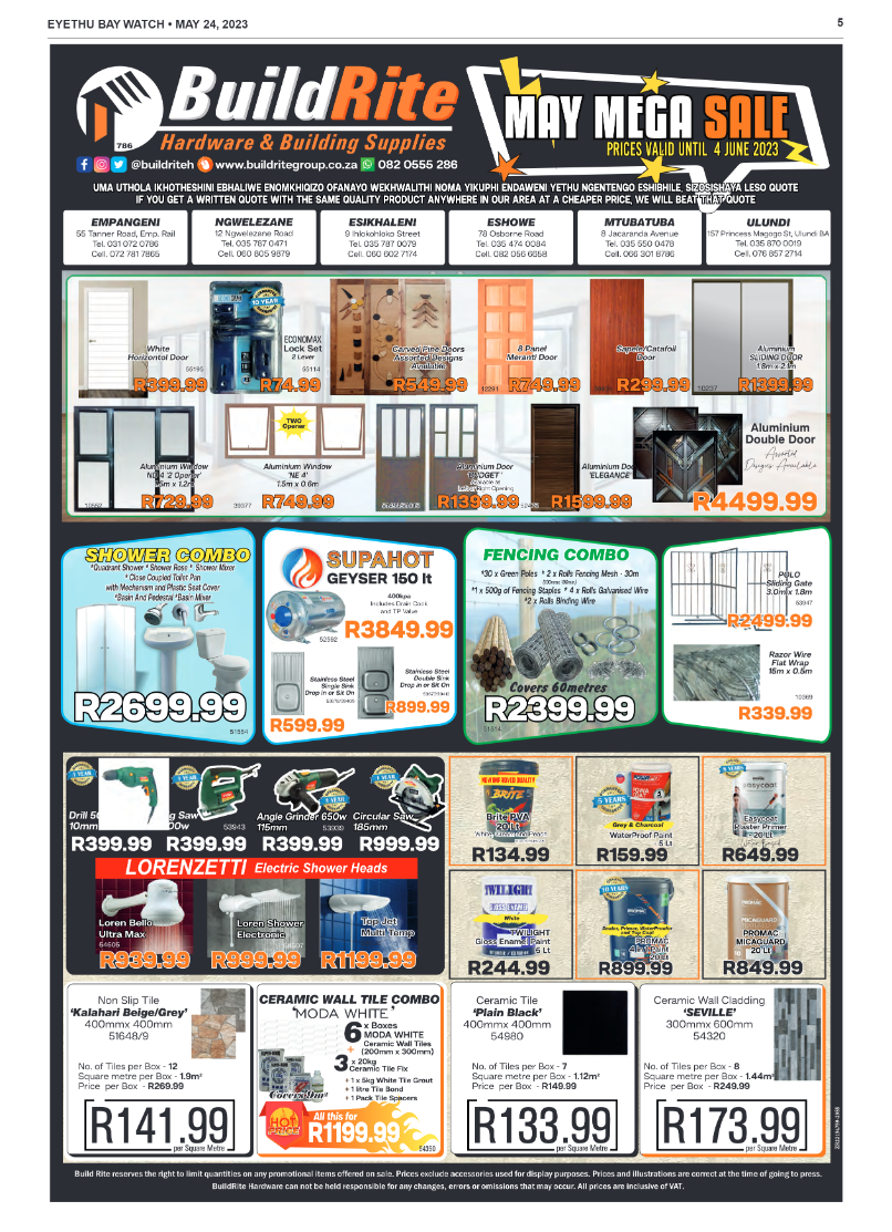 Eyethu Bay Watch page 5