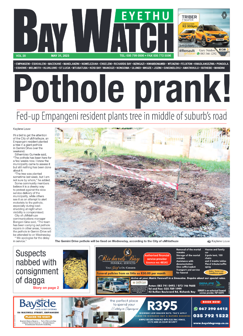 Eyethu Bay Watch page 1