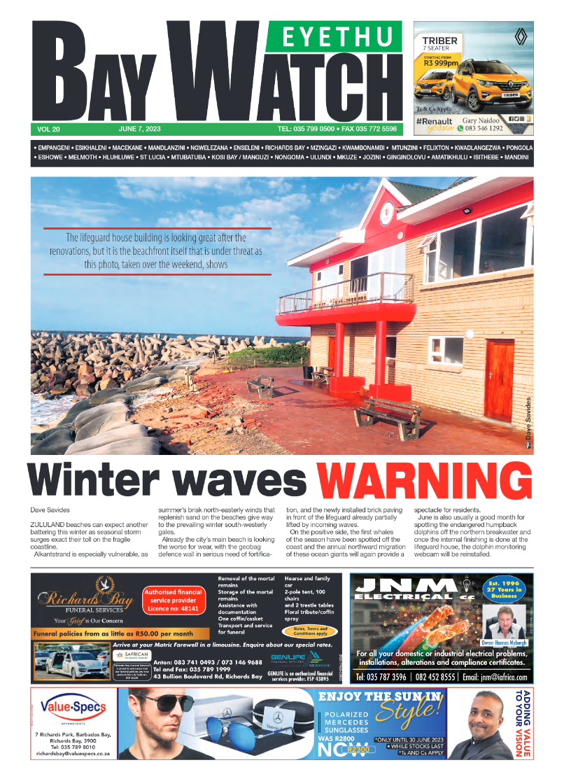 Eyethu Bay Watch page 1