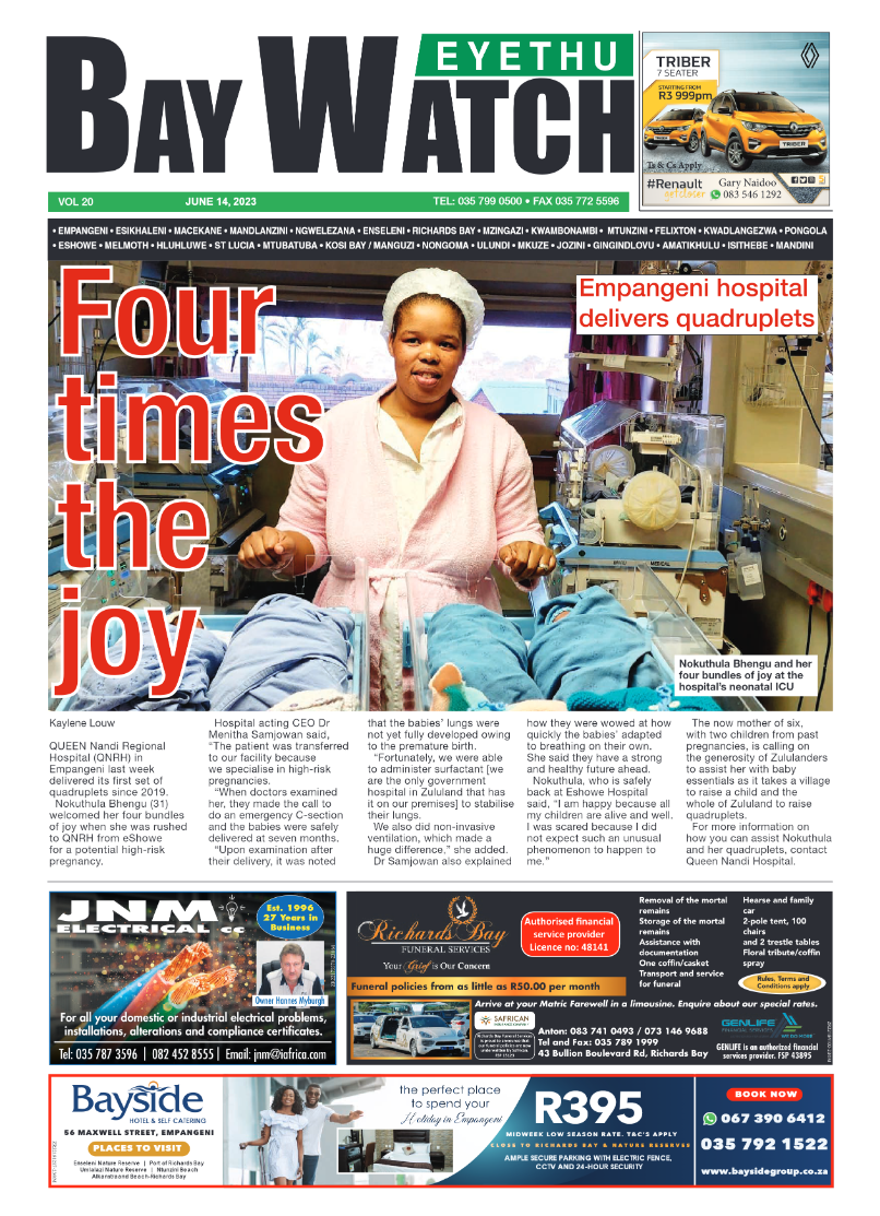 Eyethu Bay Watch page 1