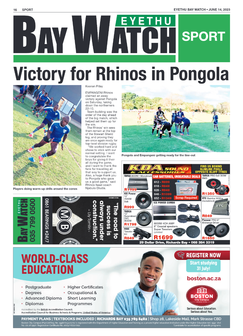 Eyethu Bay Watch page 16