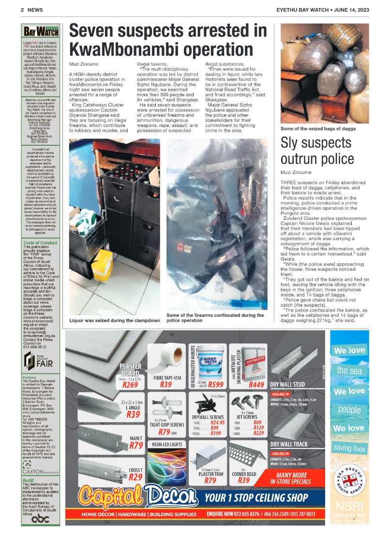 Eyethu Bay Watch page 2