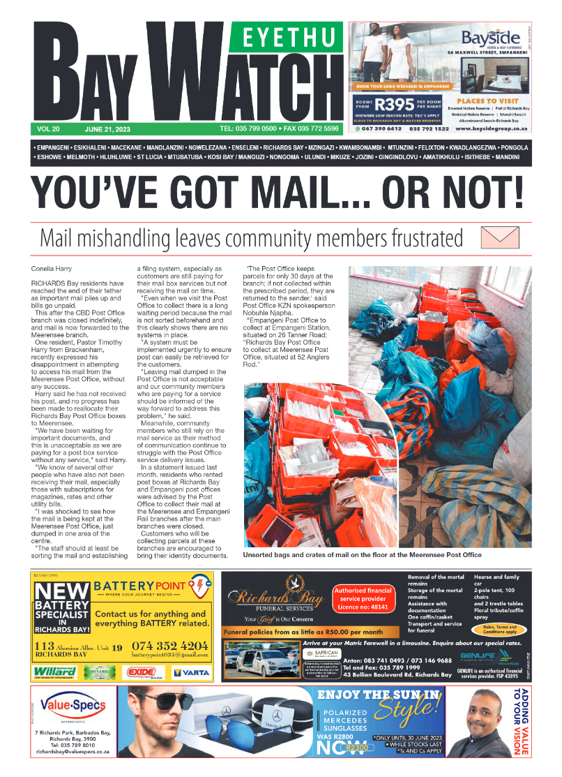 Eyethu Bay Watch page 1