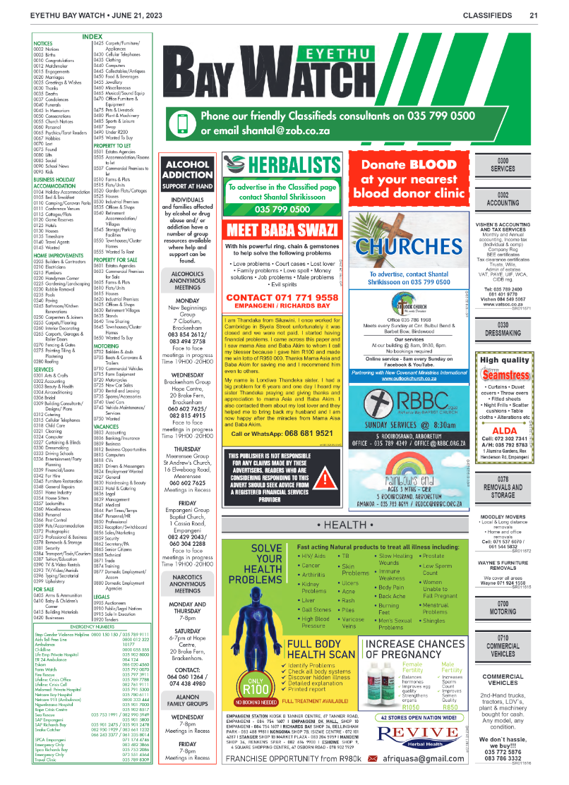 Eyethu Bay Watch page 21