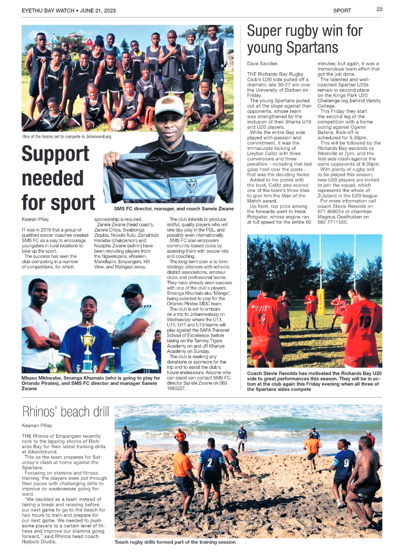Eyethu Bay Watch page 23