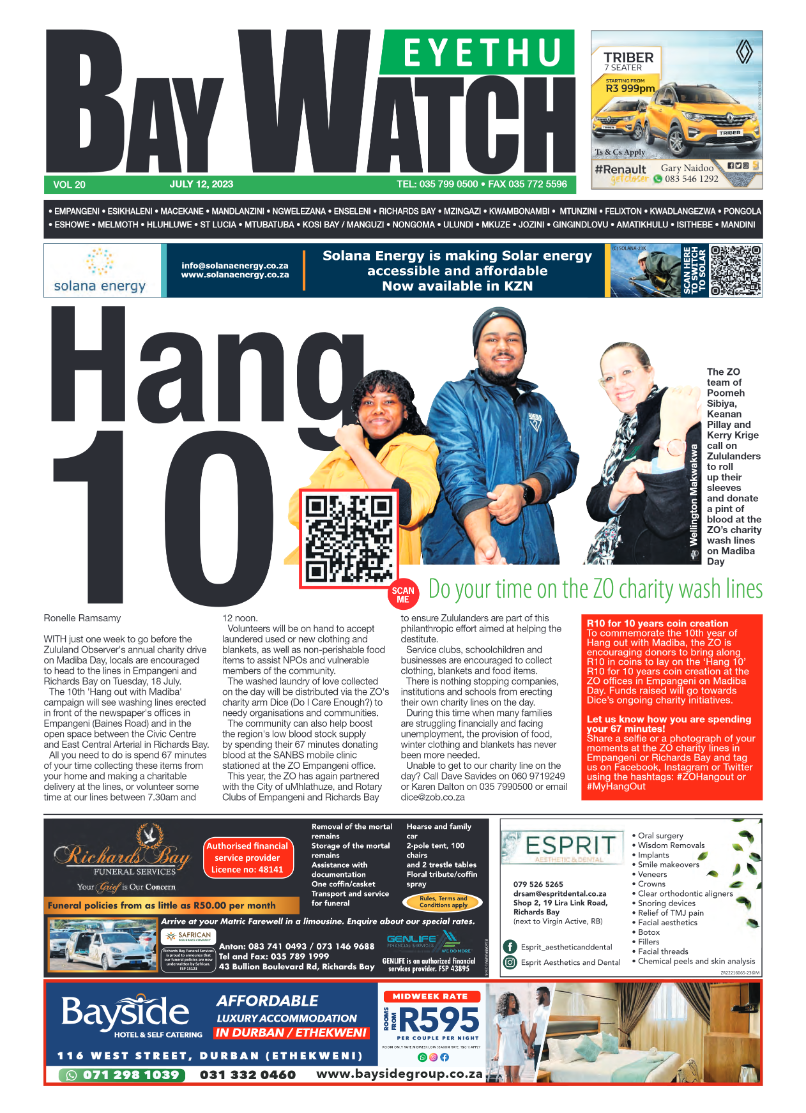 Eyethu Bay Watch page 1