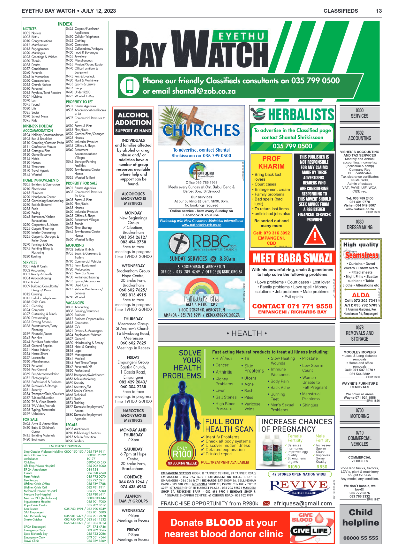 Eyethu Bay Watch page 13