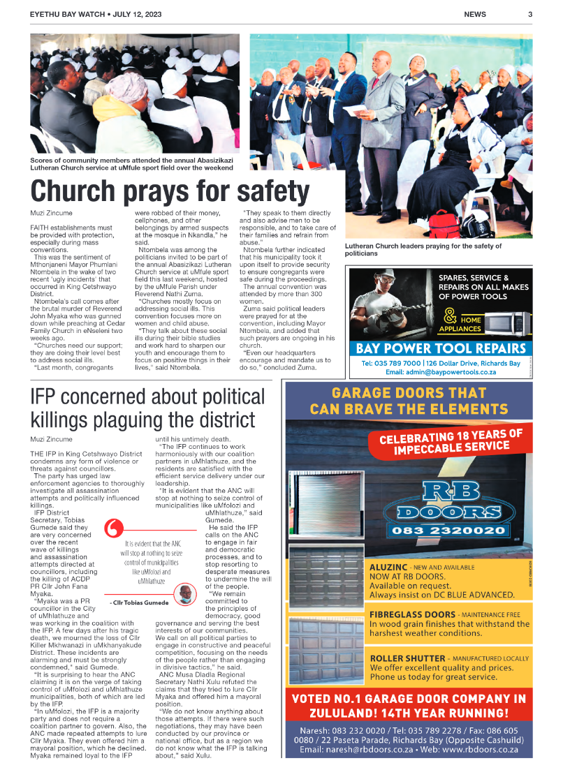 Eyethu Bay Watch page 3