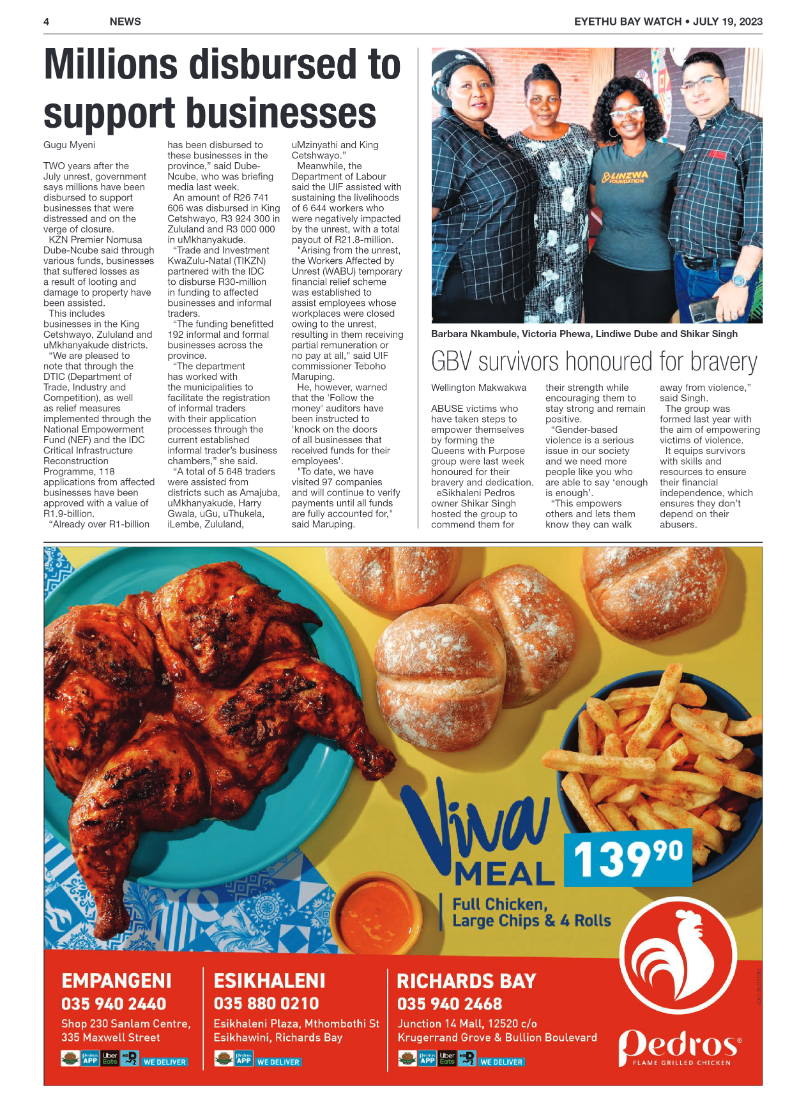 Eyethu Bay Watch page 4