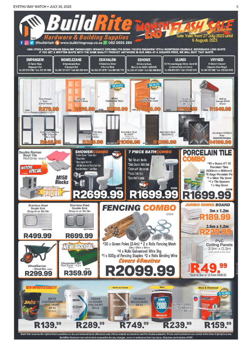 Eyethu Bay Watch page 5