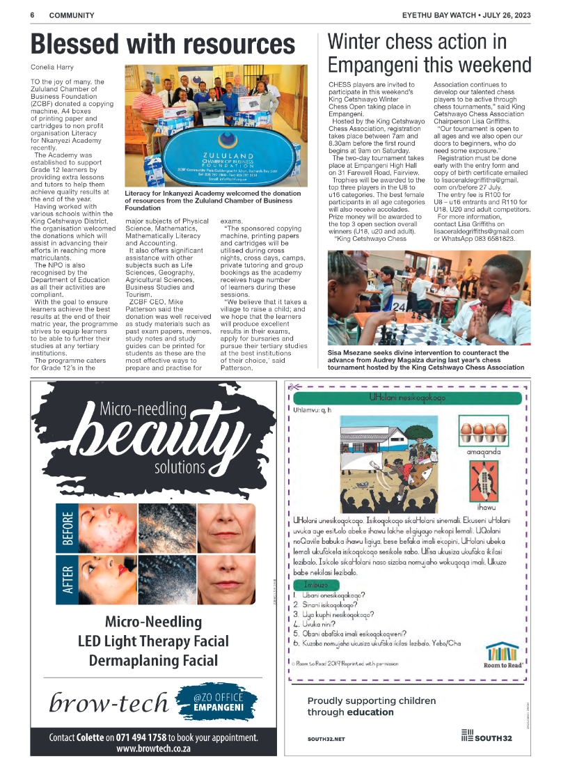 Eyethu Bay Watch page 6