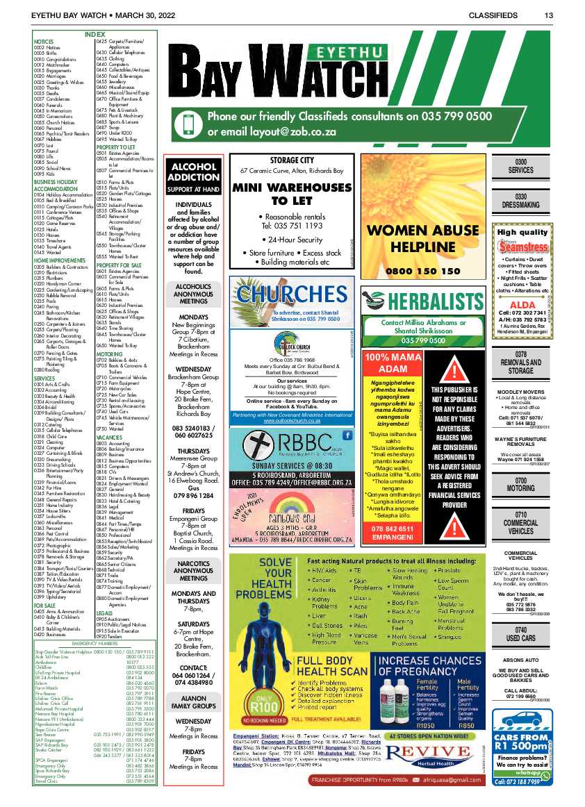 Eyethu Bay Watch page 13