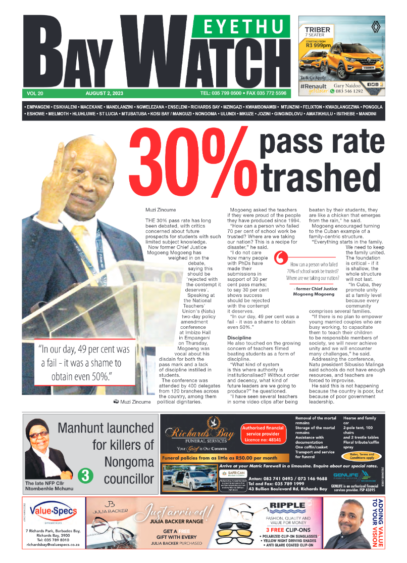 Eyethu Bay Watch page 1