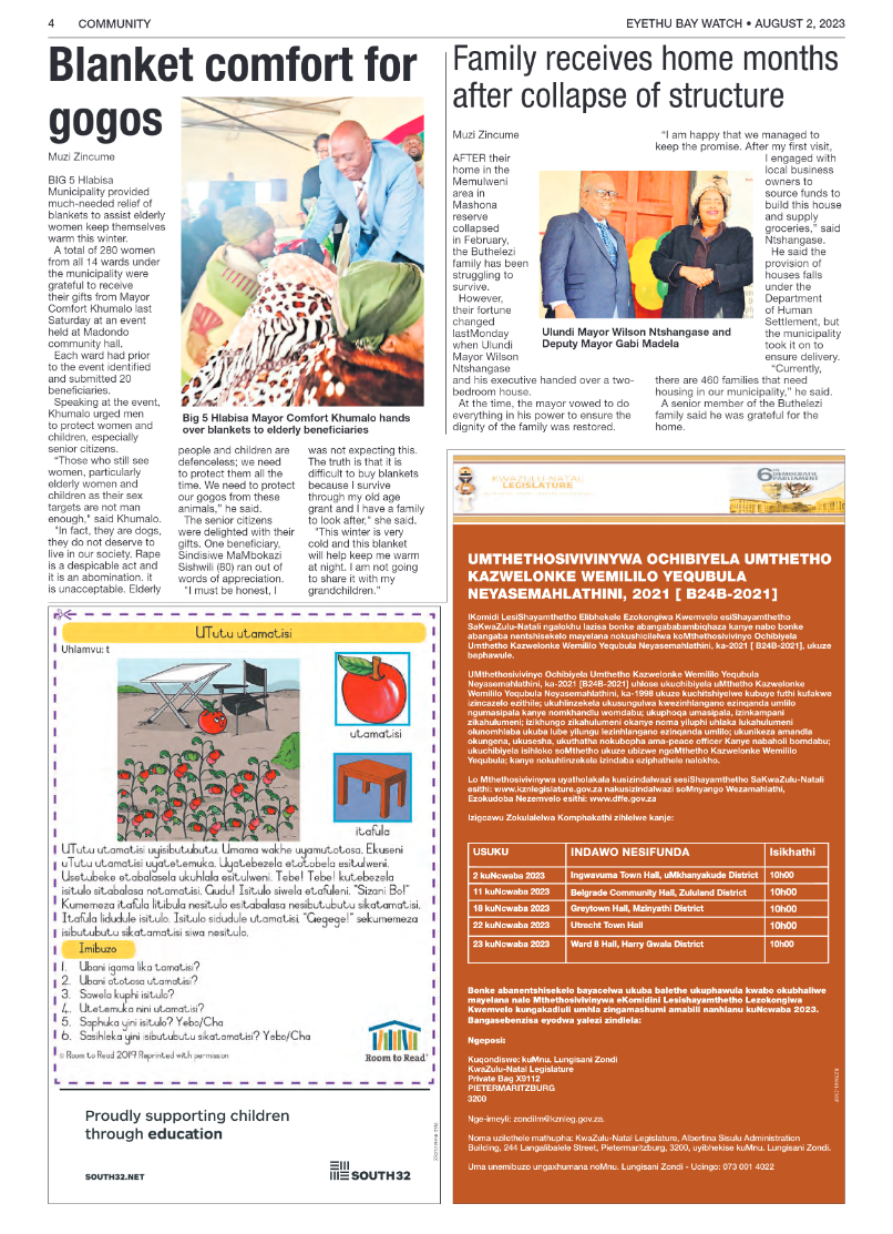 Eyethu Bay Watch page 4