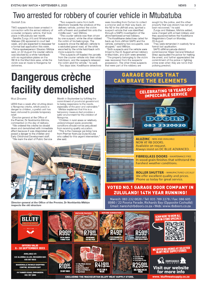 Eyethu Bay Watch page 3