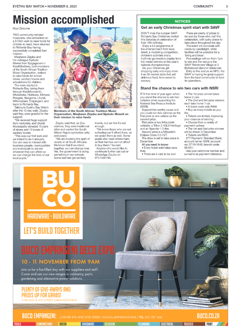 Eyethu Bay Watch page 5