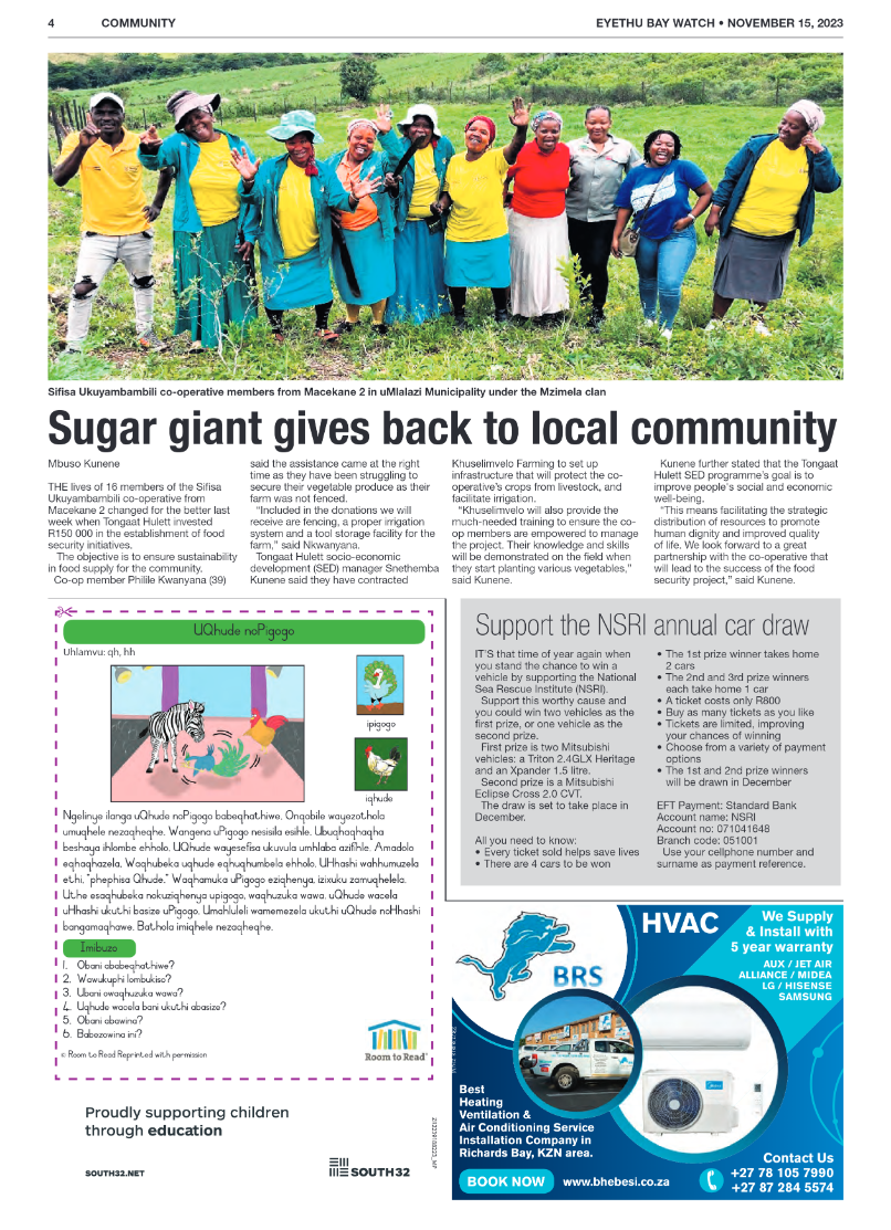 Eyethu Bay Watch page 4