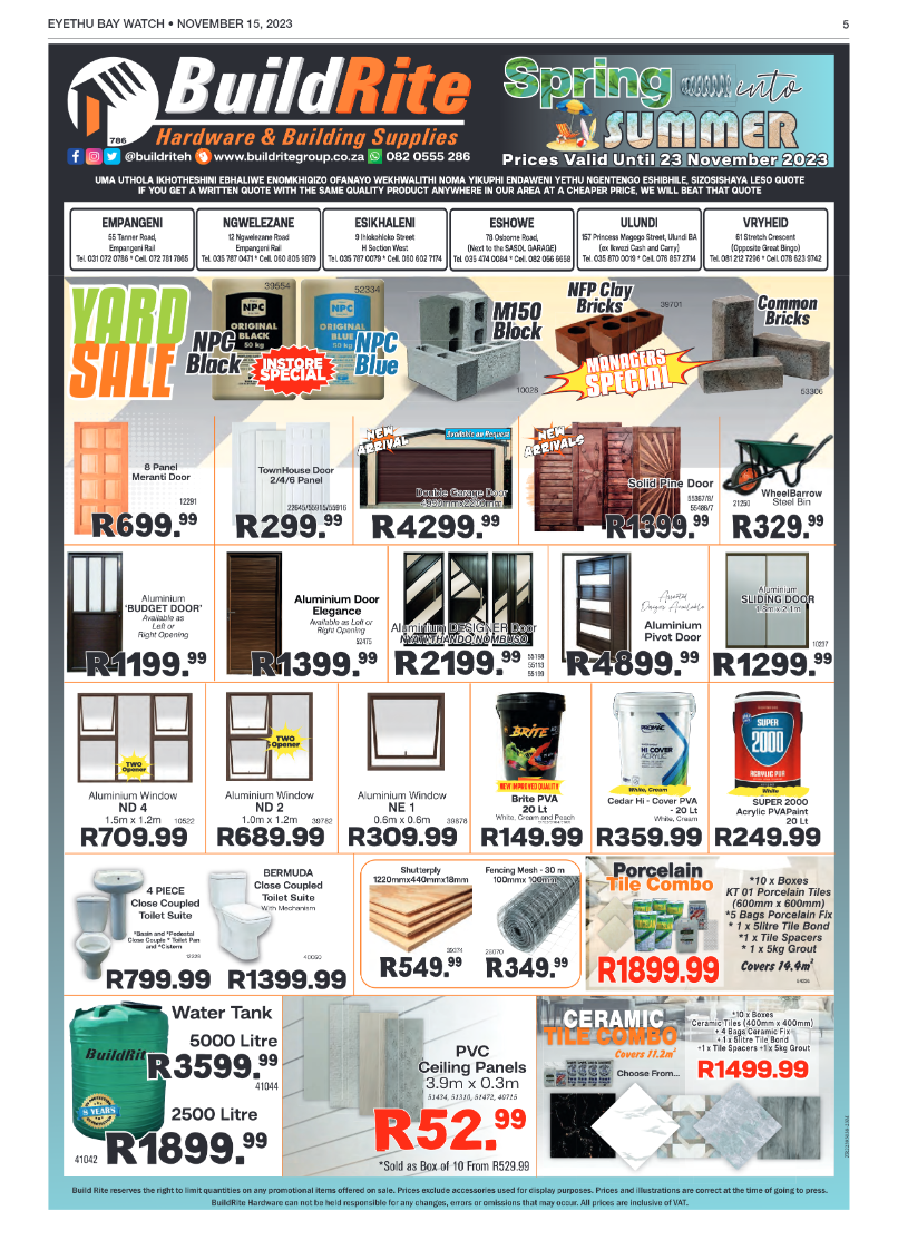Eyethu Bay Watch page 5