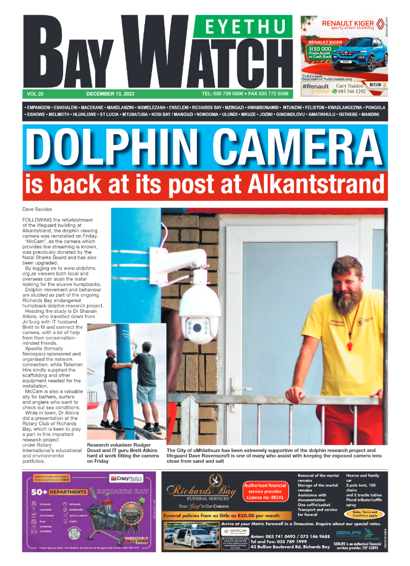 Eyethu Bay Watch page 1