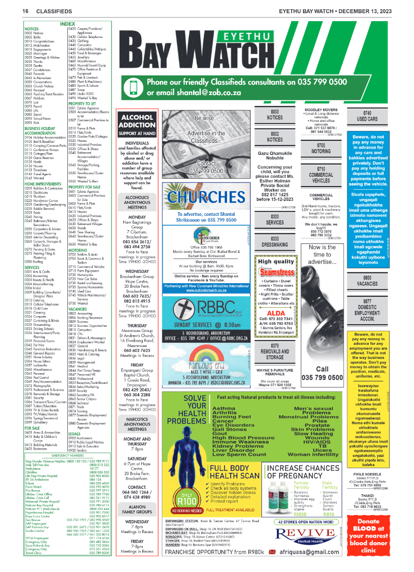 Eyethu Bay Watch page 16