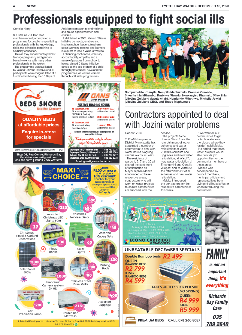 Eyethu Bay Watch page 4