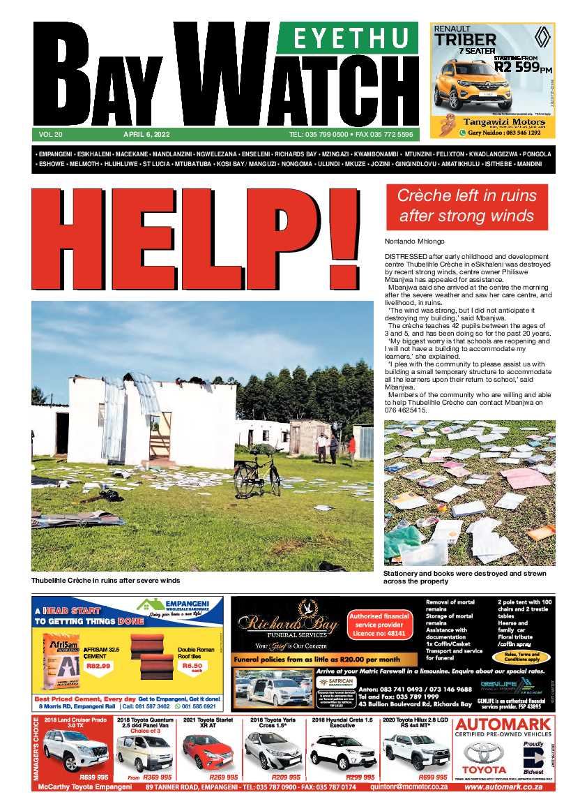 Eyethu Bay Watch page 1