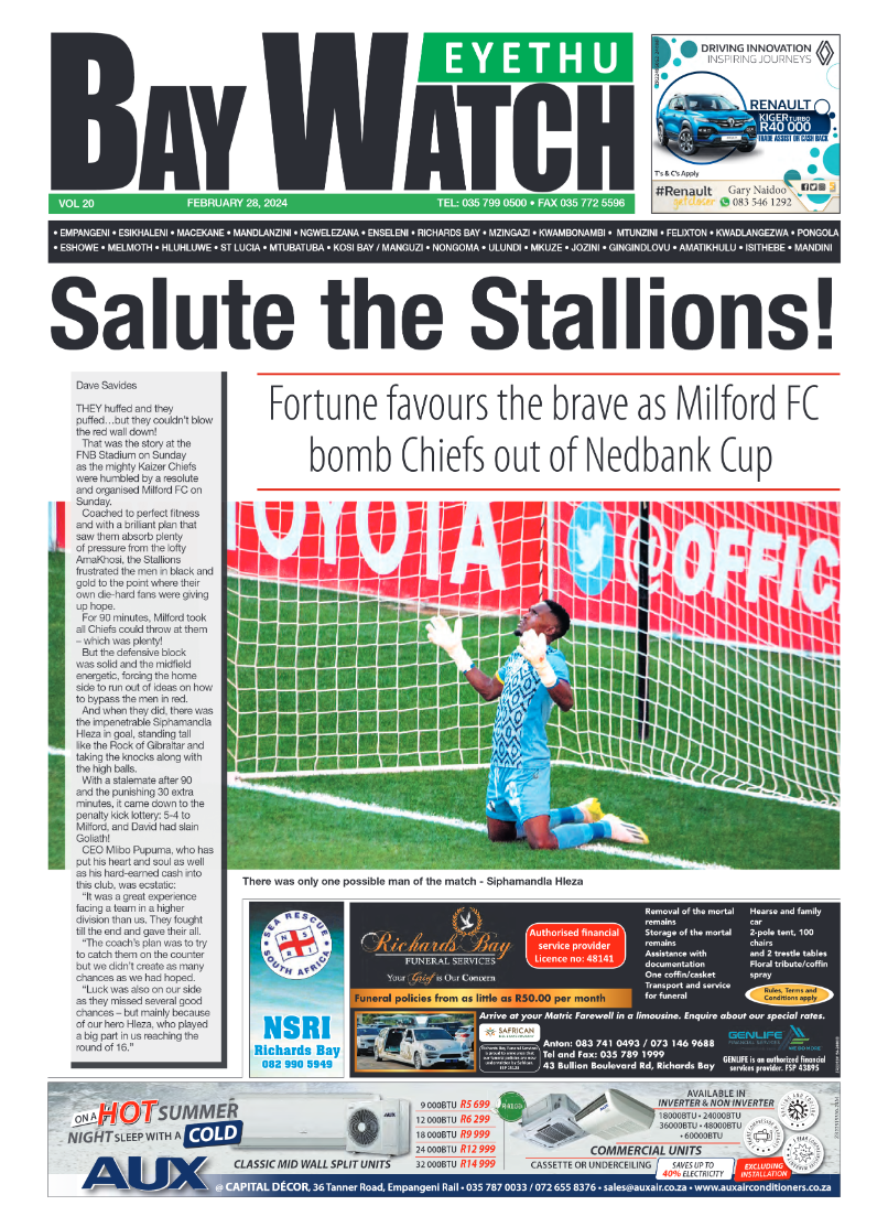 Eyethu Bay Watch page 1