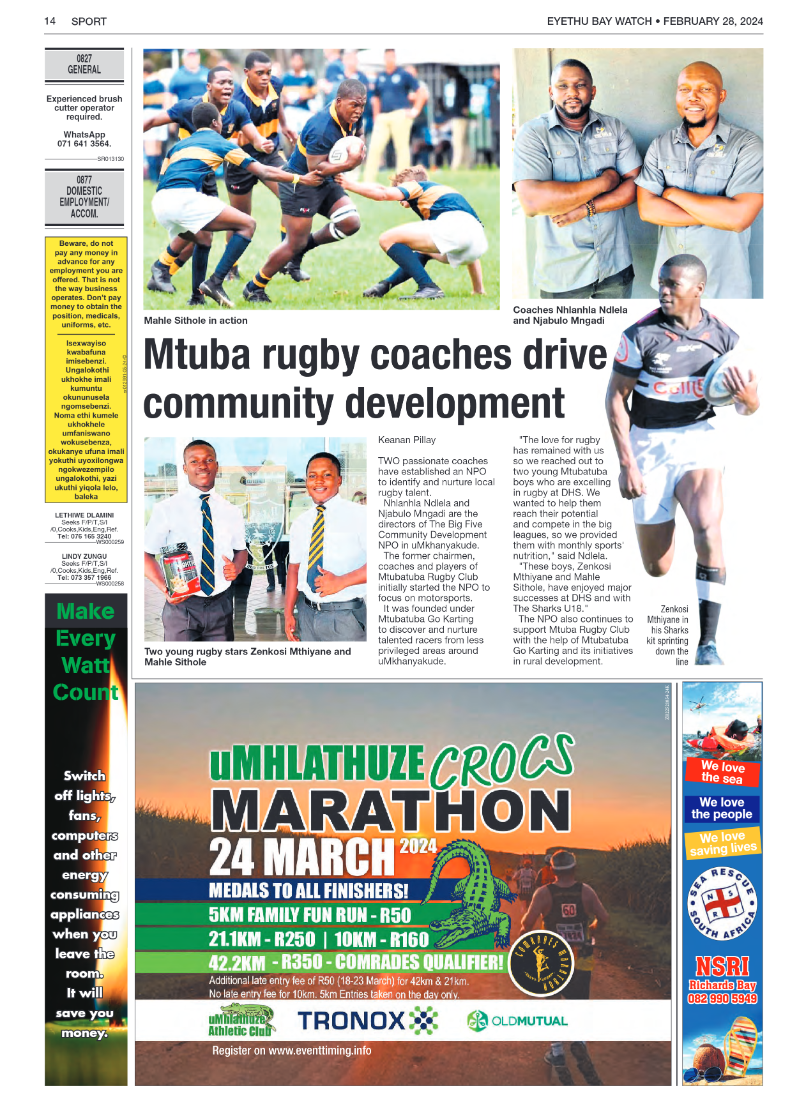 Eyethu Bay Watch page 14