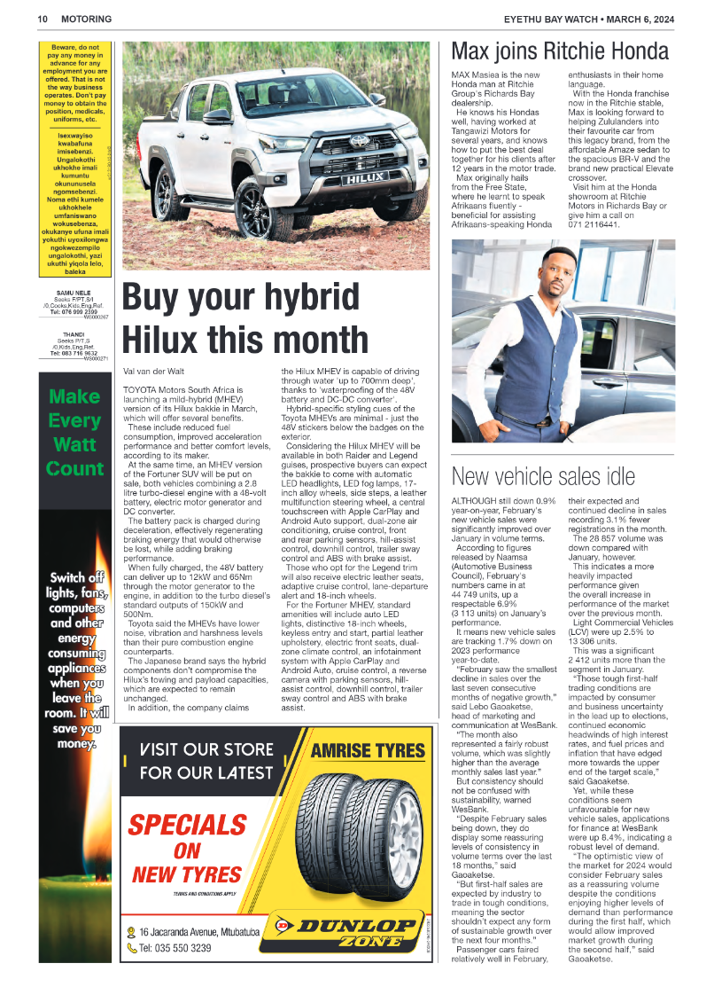 Eyethu Bay Watch page 10