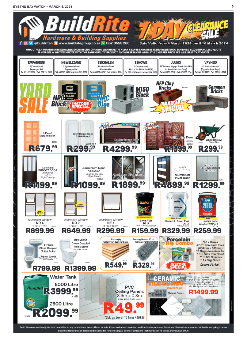 Eyethu Bay Watch page 5