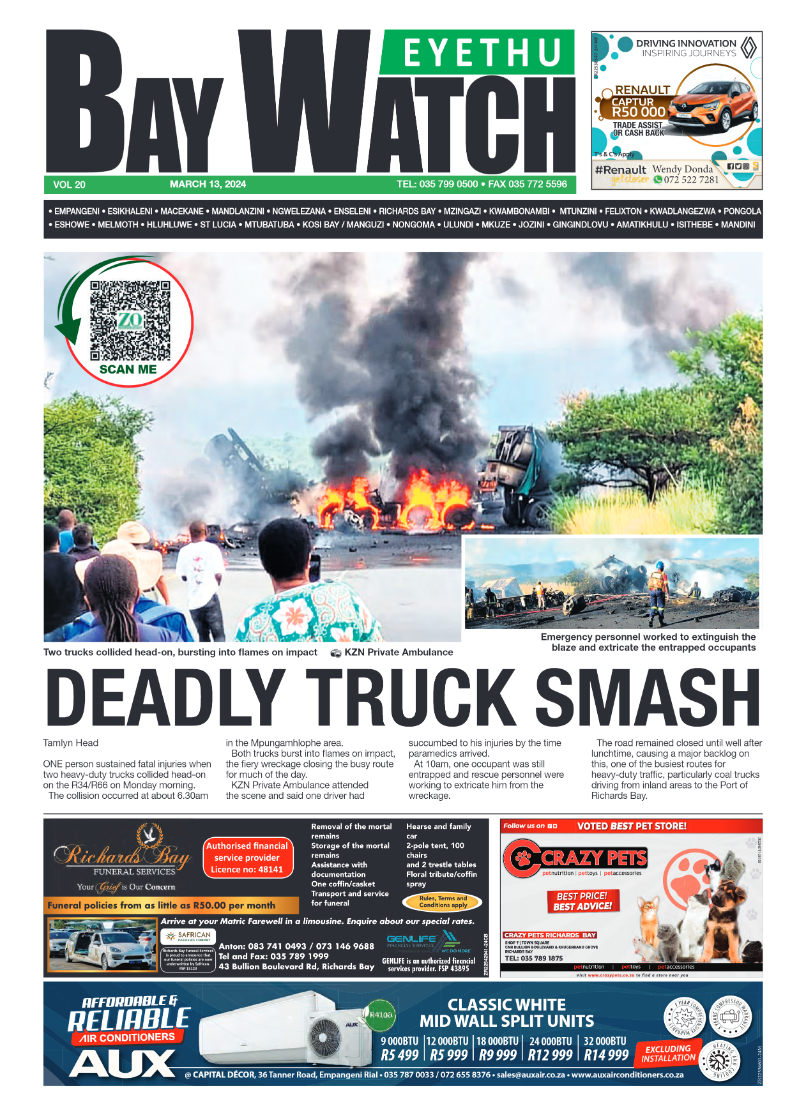 Eyethu Bay Watch page 1