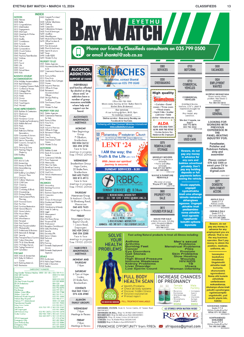 Eyethu Bay Watch page 13