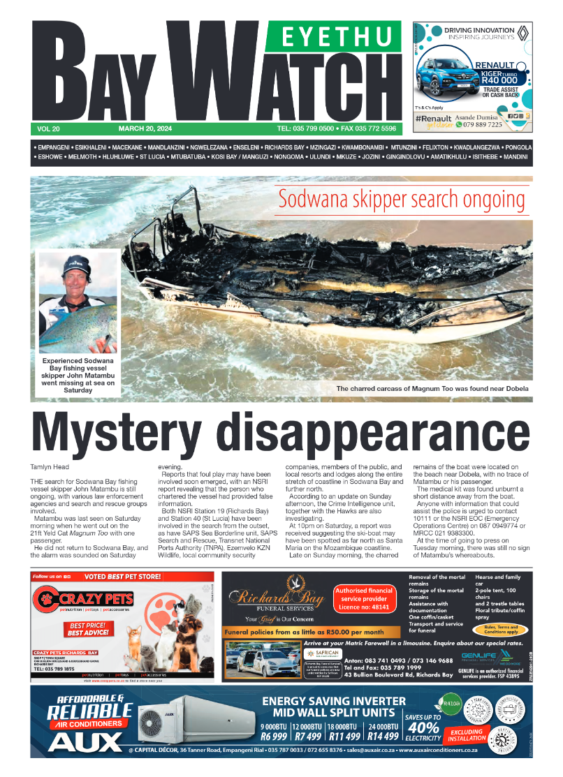 Eyethu Bay Watch page 1